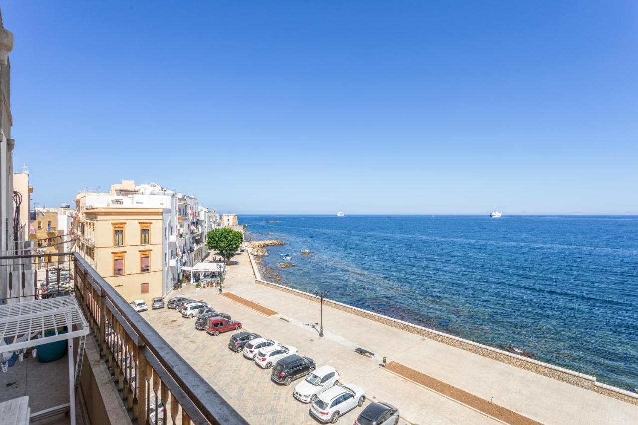 Trapani Seaview Apartment Bagian luar foto